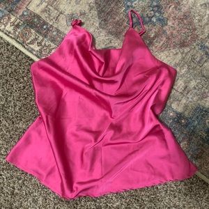 La miel pink tank